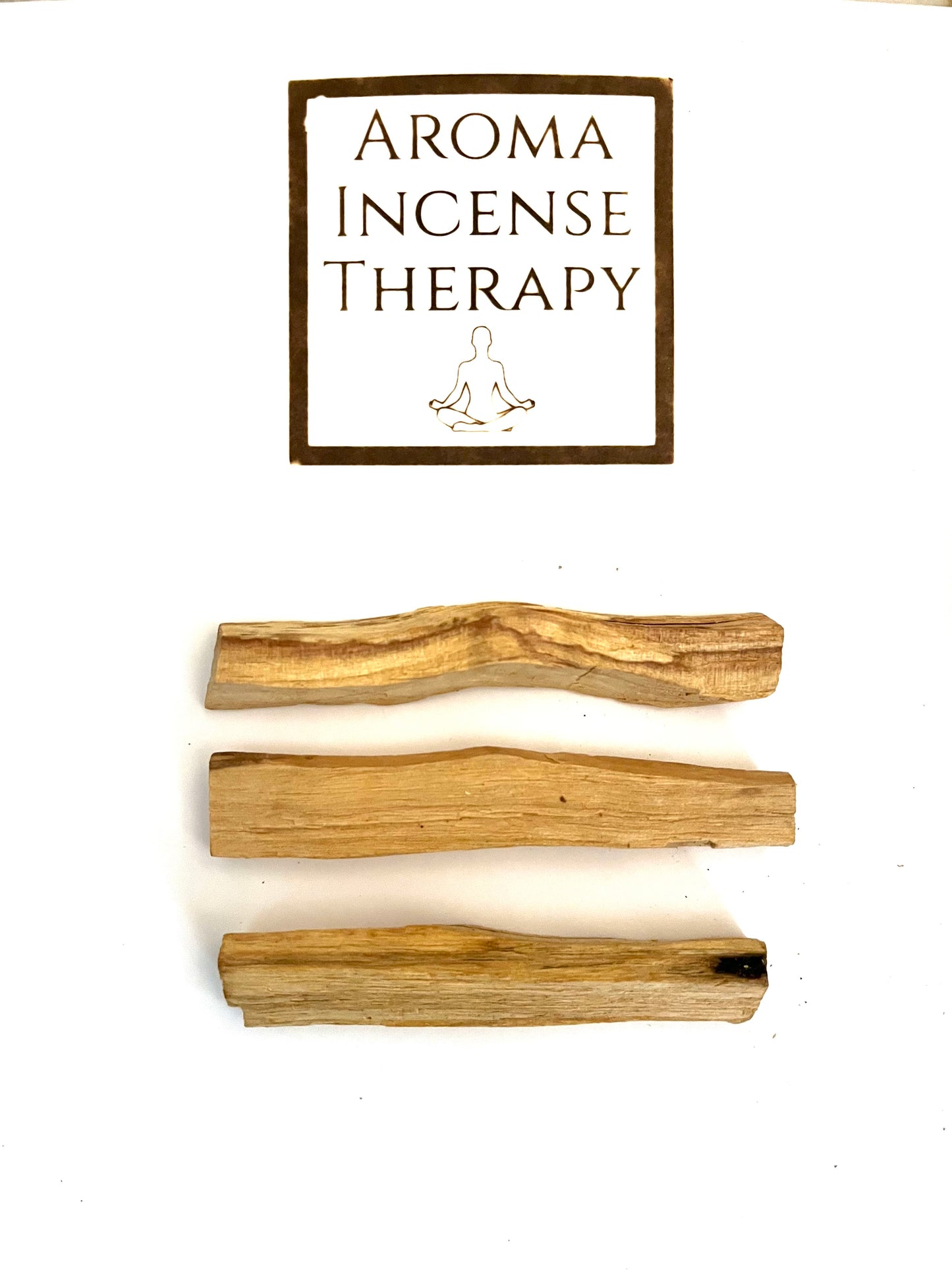 White Sage Smudge (3) and Palo Santo Stick(3) Kit for Healing, Cleansing, Meditation, and Relaxation